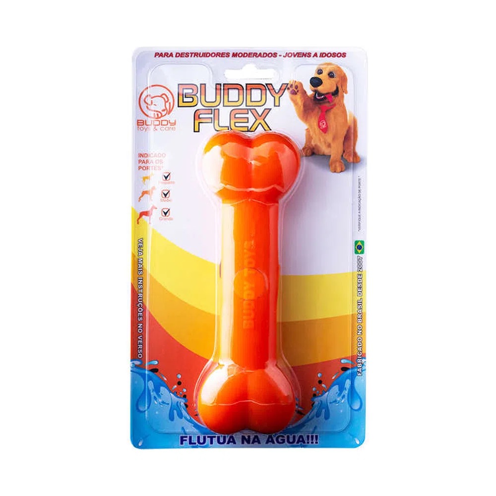 Brinquedo Interativo Osso Flex Buddy Toys