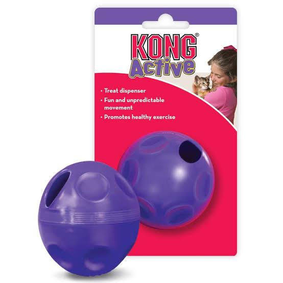 Brinquedo de rechear kong treat ball para gatos
