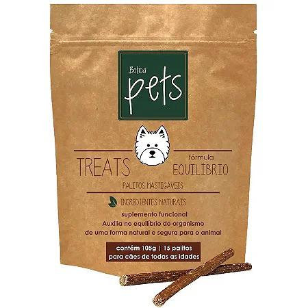 Palitos Mastigáveis Funcionais Botica Pet Treats Fórmula Equilíbrio para Cães