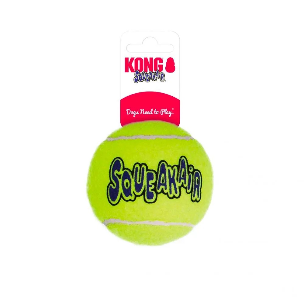 Bola de Tênis para Cães com Apito - Kong SqueakAir® Balls