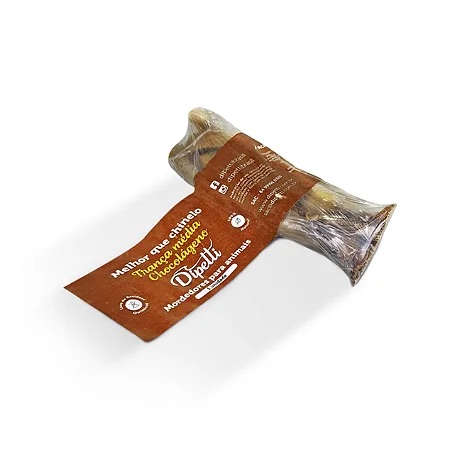 Mordedor Natural Dipetti - Trança Média Chocolágeno