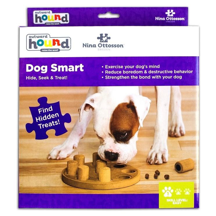 Brinquedo Interativo para Cães - Nina Ottosson Dog Smart Wood