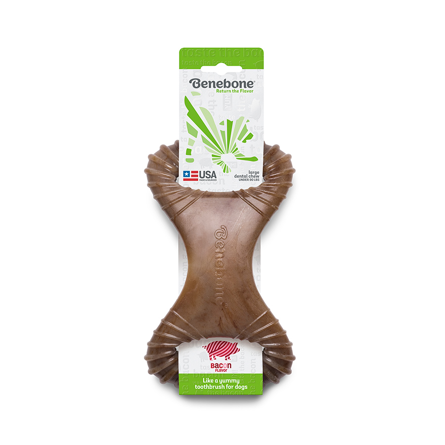 Brinquedo Mordedor - Benebone Dental Chew Bacon
